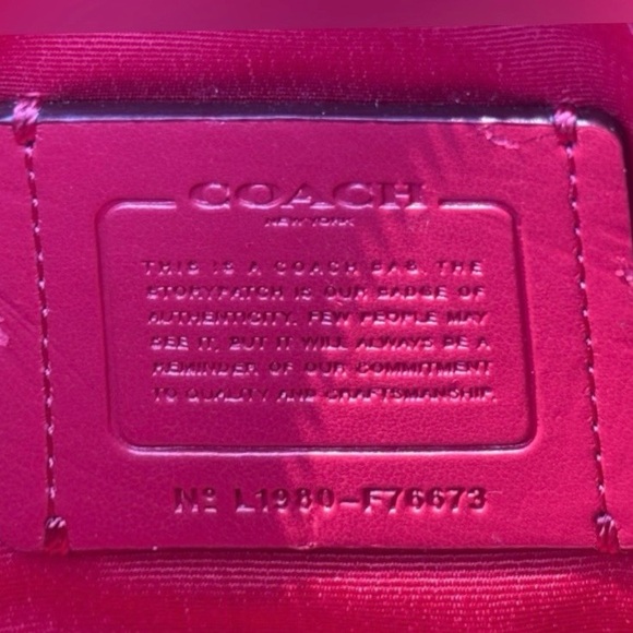 Coach Bright Cardinal Leather Dome Crossbody Bag - Picture 3 of 14